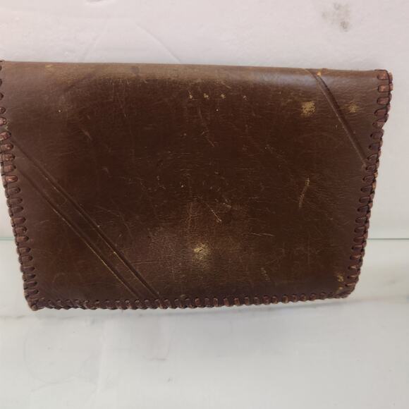 Vintage Leather Envelope wallet by kathryn - Picture 2 of 3